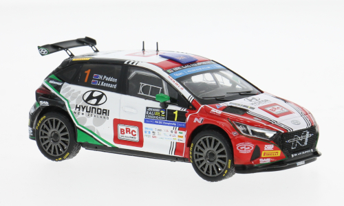 Hyundai i20 N Rally2 No.1 Rali Ceredigion 2024 Paddon/Kennard - 1:43  Hyundai i20 N Rally2 No.1 Rali Ceredigion 2024 Paddon/Kennard - 1:43